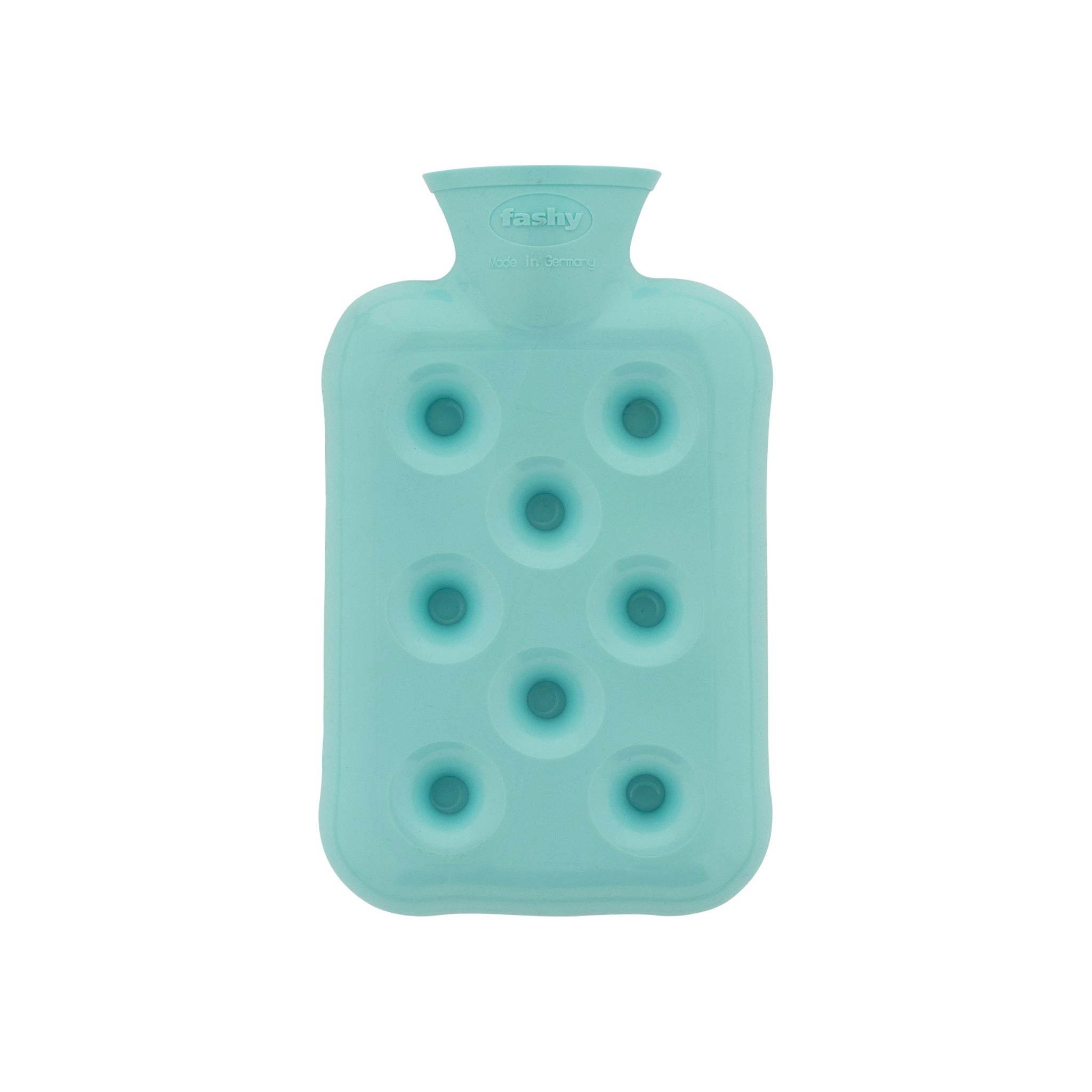 0.5 Litre Pastel Blue Honeycomb Pattern Padded Fashy Hot Water Bottle Pocket Warmer