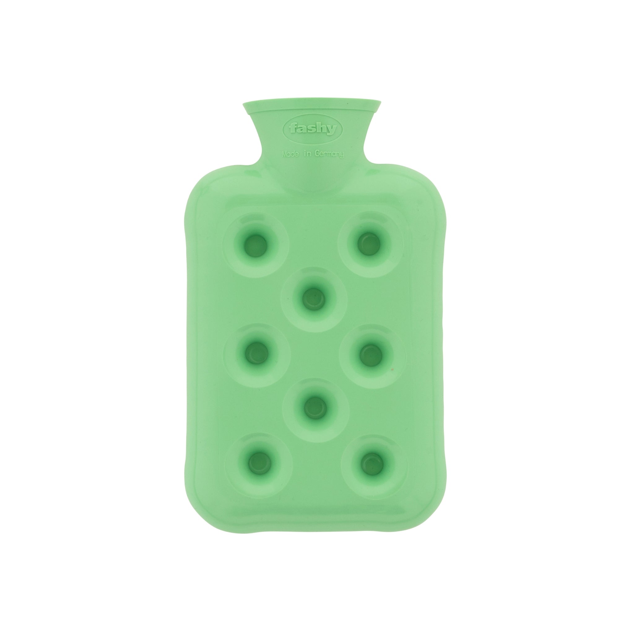 0.5 Litre Pastel Green Honeycomb Pattern Padded Fashy Hot Water Bottle Pocket Warmer