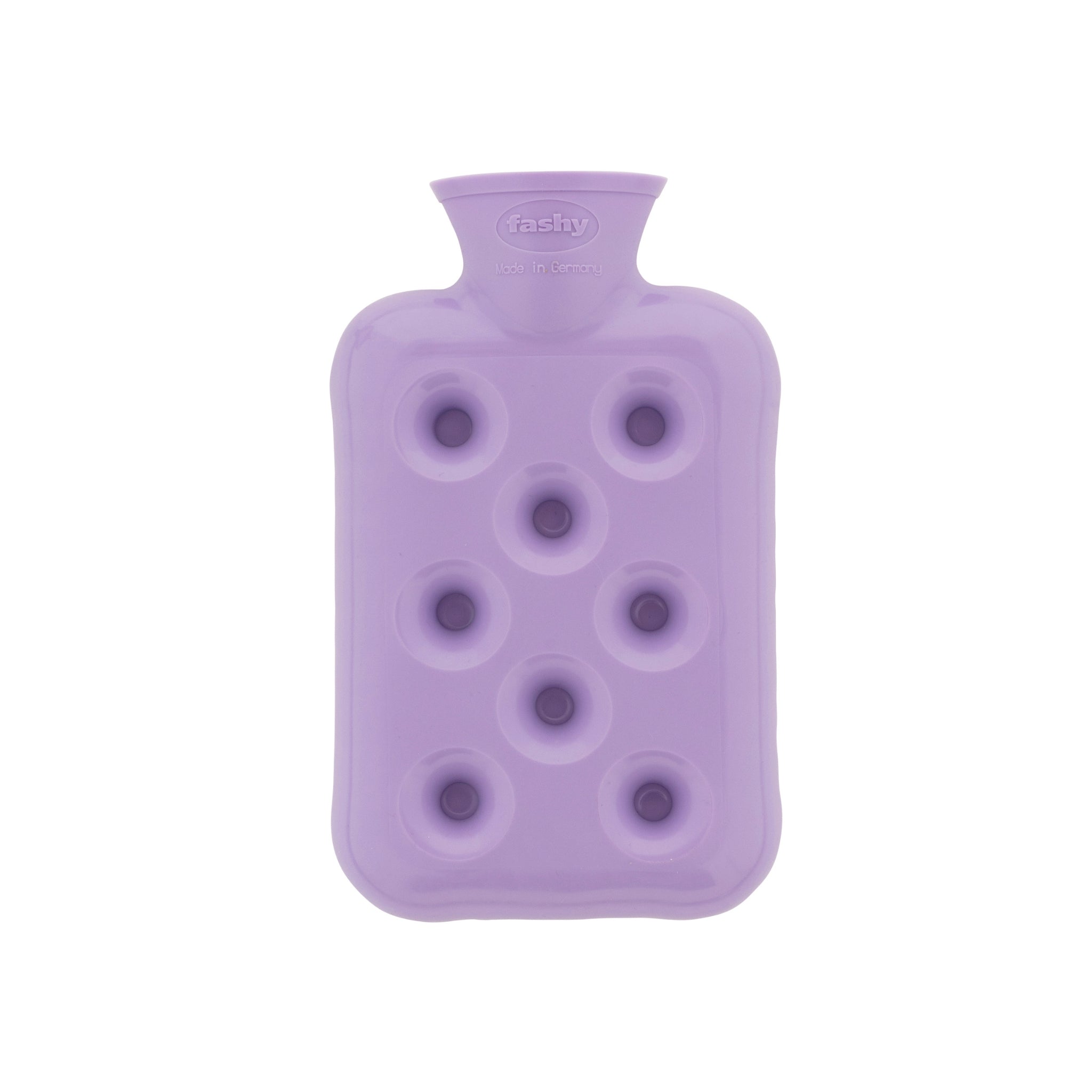 0.5 Litre Pastel Purple Honeycomb Pattern Padded Fashy Hot Water Bottle Pocket Warmer