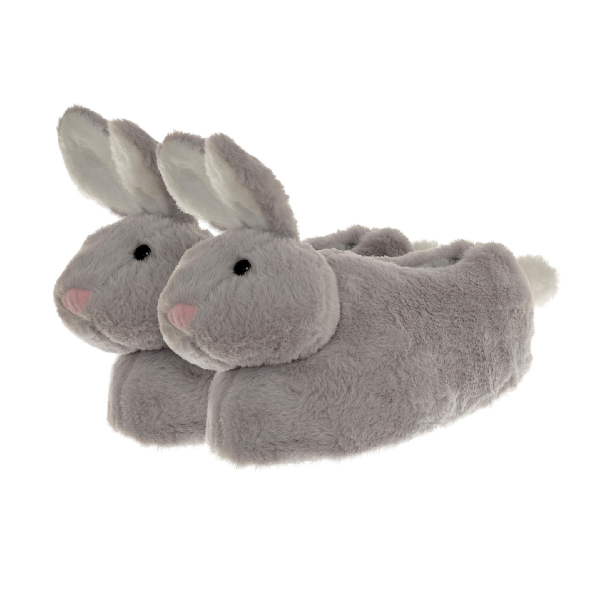 Bethany The Grey Bunny Novelty 3D Slippers