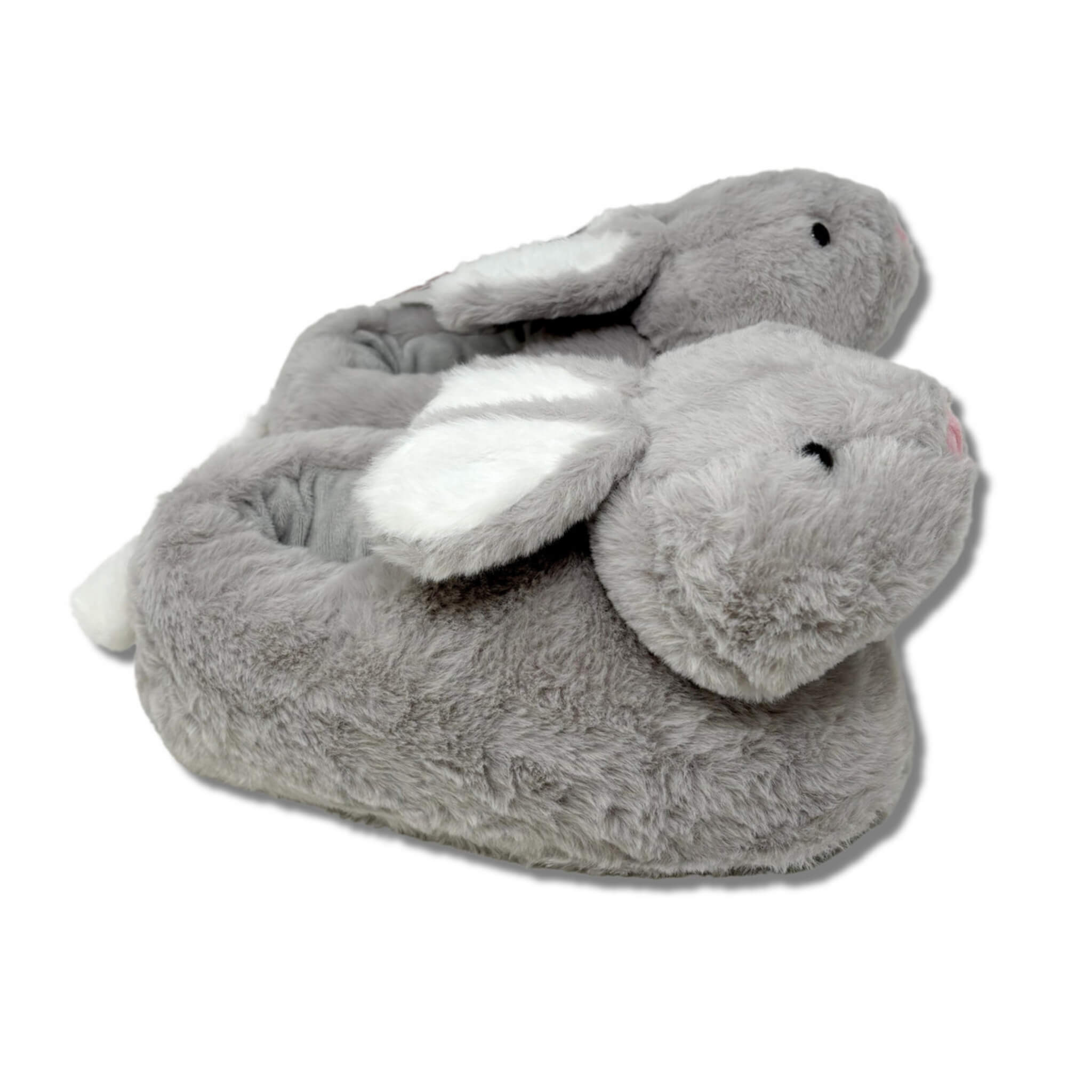 Bethany The Grey Bunny Novelty 3D Slippers